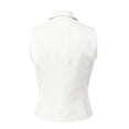 thumbnail image 4 of cocolona Blazer Waistcoat for Women Dressy Casual Sleeveless Button Down Layer Blazer For Work Office Outfits, 4 of 7