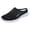 Black, variant on DSJLMQ Women's Side Hollow L𝗈afers Breathable Knit Mesh Shoes Summer Non-S𝗅ip Casual Shoes Wide Width Closed Toe L𝗈afers Comfortable Soft Sole Walking Shoes