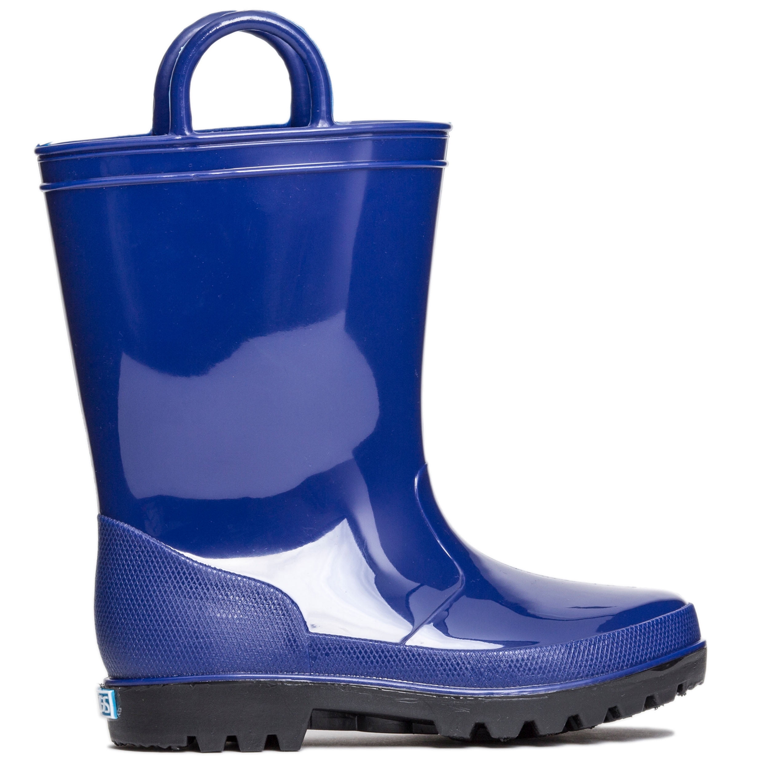 ZOOGS Kids Waterproof Rain Boots for Girls, Boys, and Toddlers Navy, 7