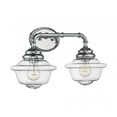 thumbnail image 1 of Savoy House Fairfield 2 Bar de Bain Léger en Chrome, 1 of 1