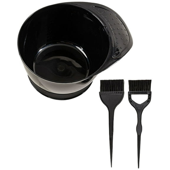PIXNOR 1 Set Hair Coloring Mixing Bowl Hair Dye Brush Applicator Hair Dye Tools