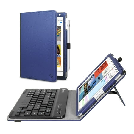 Fintie iPad mini 4 2015 / mini 5th 2019 Case - Folio Stand Cover with Removable Bluetooth Keyboard, (Best Ipad Mini Keyboard 2019)