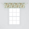 thumbnail image 2 of Ambesonne Llama Window Valance, Flora and Fauna Motifs, 54" X 12", Multicolor, 2 of 3