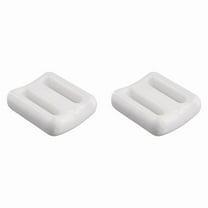 2X Dive Weights for Scuba Diving Weight Belt Coated Lead Weights, 1000g White