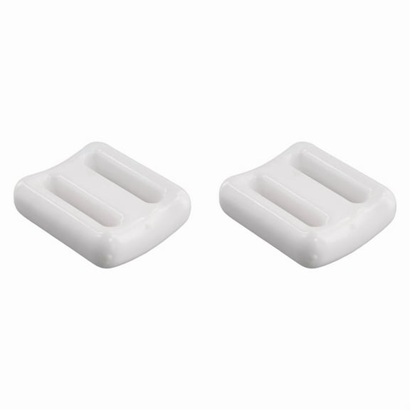 2X Dive Weights for Scuba Diving Weight Belt Coated Lead Weights, 1000g White