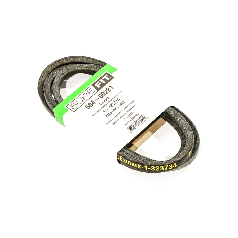 SureFit 504-00221 Mower Deck Drive Belt Fits Exmark 1-323734