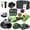 Upgraded Angle Grinder + 2 Batteries + Plastic Box, variant on DGB Cordless Brushless Angle Grinder, 21V Rechargeable Lithium Power Grinder Tool, Portable Electric Cut Off Grinder for Metal Cutting Wood Grinding Rust Removal Home DIY Renovation Work