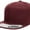 Black, variant on Mens 110 Classic Snapback Baseball Cap, Maroon
