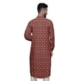 thumbnail image 4 of Atasi Rayon Ethnic Long Kurta For Boys Printed Party Wear Kurta For Men, 4 of 6