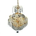 thumbnail image 2 of 8052 Spiral Collection Pendant D:14in H:16in Lt:3 Gold Finish (Elegant Cut Crystals), 2 of 2
