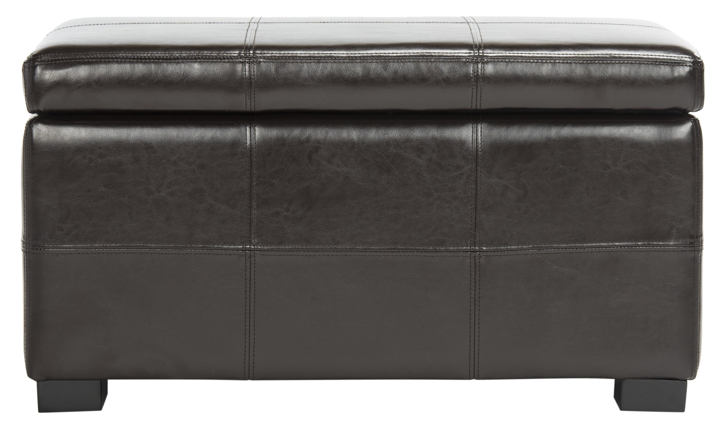 Safavieh Madison Small Rustic Solid Upholstered Storage Bench