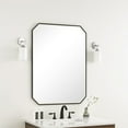 thumbnail image 3 of James Martin Vanities 715-MO30-CB Rohe 30" W X 40" H Rectangular Stainless Steel Framed, 3 of 7