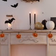 thumbnail image 5 of Northlight Jack O' Lantern LED Mini Halloween Lights - Orange - 6' Black Wire - 10ct, 5 of 5