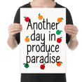 thumbnail image 2 of Another Day in Produce Paradise - Farmers Market Enthusiast - 13x19 Poster Print, 2 of 4