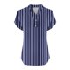 thumbnail image 5 of mfyjkho Tops Para Hacer Ejercicio Para Mujer, Camiseta Informal De Manga Corta Con Botones Y Cuello En V Para Mujer Tops Para Hacer Ejercicio Para Mujer Xxxxl, 5 of 5