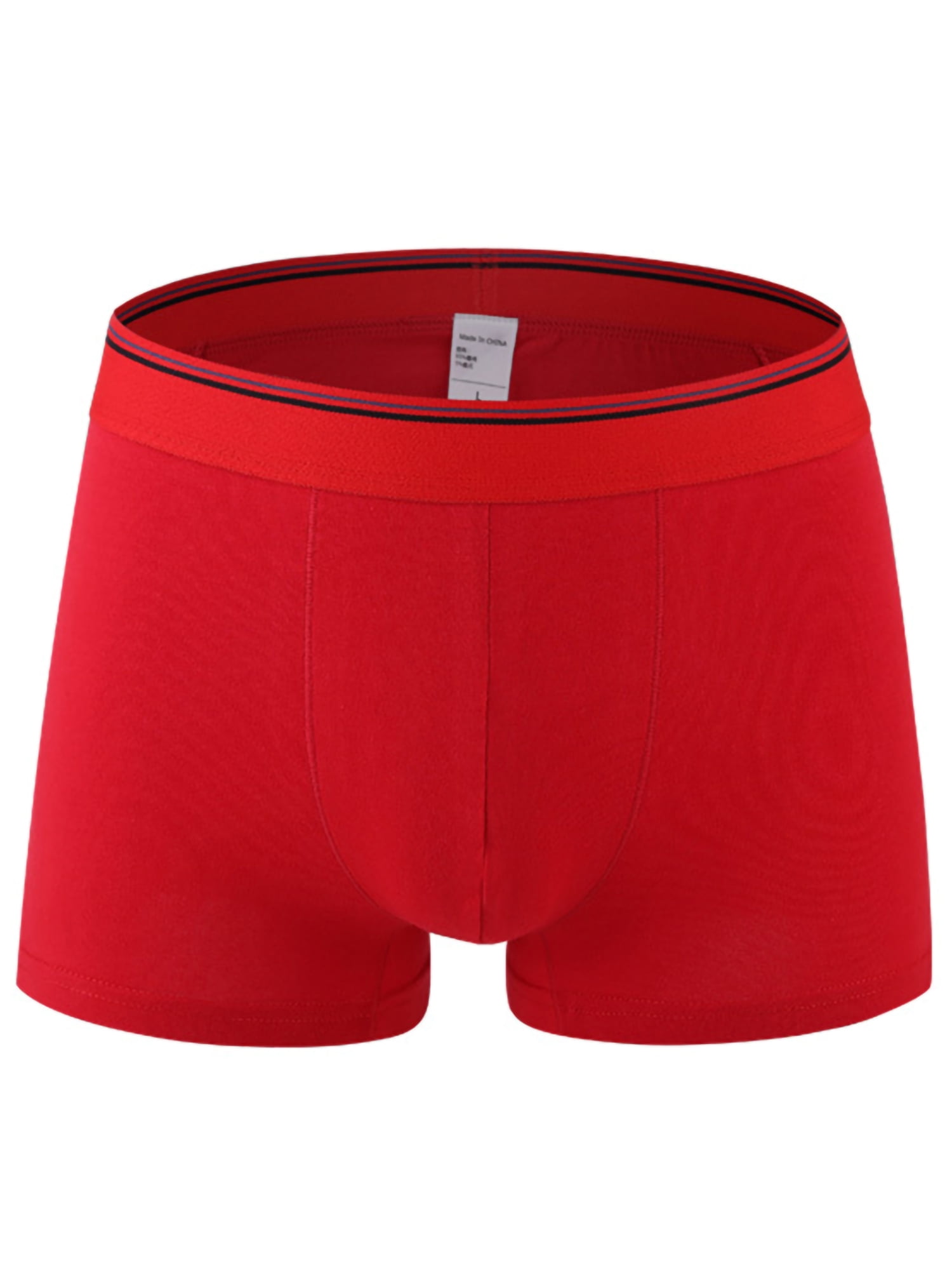 MAWCLOS Mens Lightweight Boxer Briefs Plus Size Stretch Underwear No