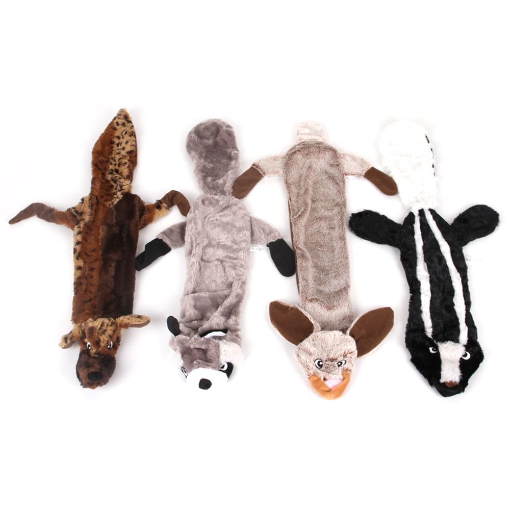 unstuffed dog toys