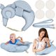 thumbnail image 1 of Almohada de lactancia El juego de almohadillas de lactancia suaves incluye almohadas de lactancia con piezas de correa de cintura ajustable Almohadillas de lactancia Reutilizables Esenciales posp, 1 of 5