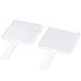 thumbnail image 2 of Vanity Mirror, Easy To Carry Pure Flat  Makeup Mirror, Woman For Girls White, 2 of 8