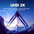 thumbnail image 2 of 1 a 2 Adaptador Convertidor UHD 2K 60Hz Conector de Video Compatible con HDMI para Escritorio, 2 of 4