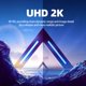 thumbnail image 2 of Adaptador a 2 FLhrweasw Convertidor UHD 2K 60Hz Conector de Video HDMI, 2 of 3