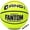 Volt Classic, variant on Fantom Classic Rubber Basketball, Size 7 (29.5"), Indoor/Outdoor, Deep Channel Construction, Vibrant Colors