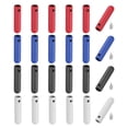thumbnail image 1 of Uxcell 24Pcs Puntas de Cordones con Tornillo Aleación 0.98" Tapas de Punta 4 Colores, 1 of 6