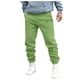 thumbnail image 1 of Pantalones deportivos holgados de punto para hombre, para otoño-invierno, estilo urbano, 1 of 4