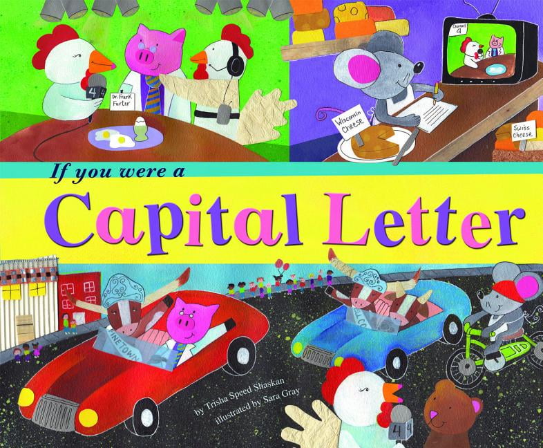 Word Fun If You Were A Capital Letter Paperback Walmart