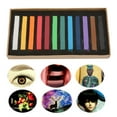 thumbnail image 3 of Crayon, Colorful Fluorescent Painting Chalk Set  For Kids And Children, 3 of 8