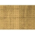 thumbnail image 1 of Ahgly Company Indoor Rectangle Abstract Brown Modern Area Rugs, 2' x 3', 1 of 4