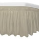 thumbnail image 1 of Falda de Cama Fácil de Usar para Cama Queen/King con Caída de 35 cm Beige, 1 of 7