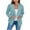 Light Blue, variant on sovlvnd Summer Clearance Women's Over Size Loose Suit Open Front Cardigan Fitted Jacket Casual Office Cropped Solid Blazers Coat Tops