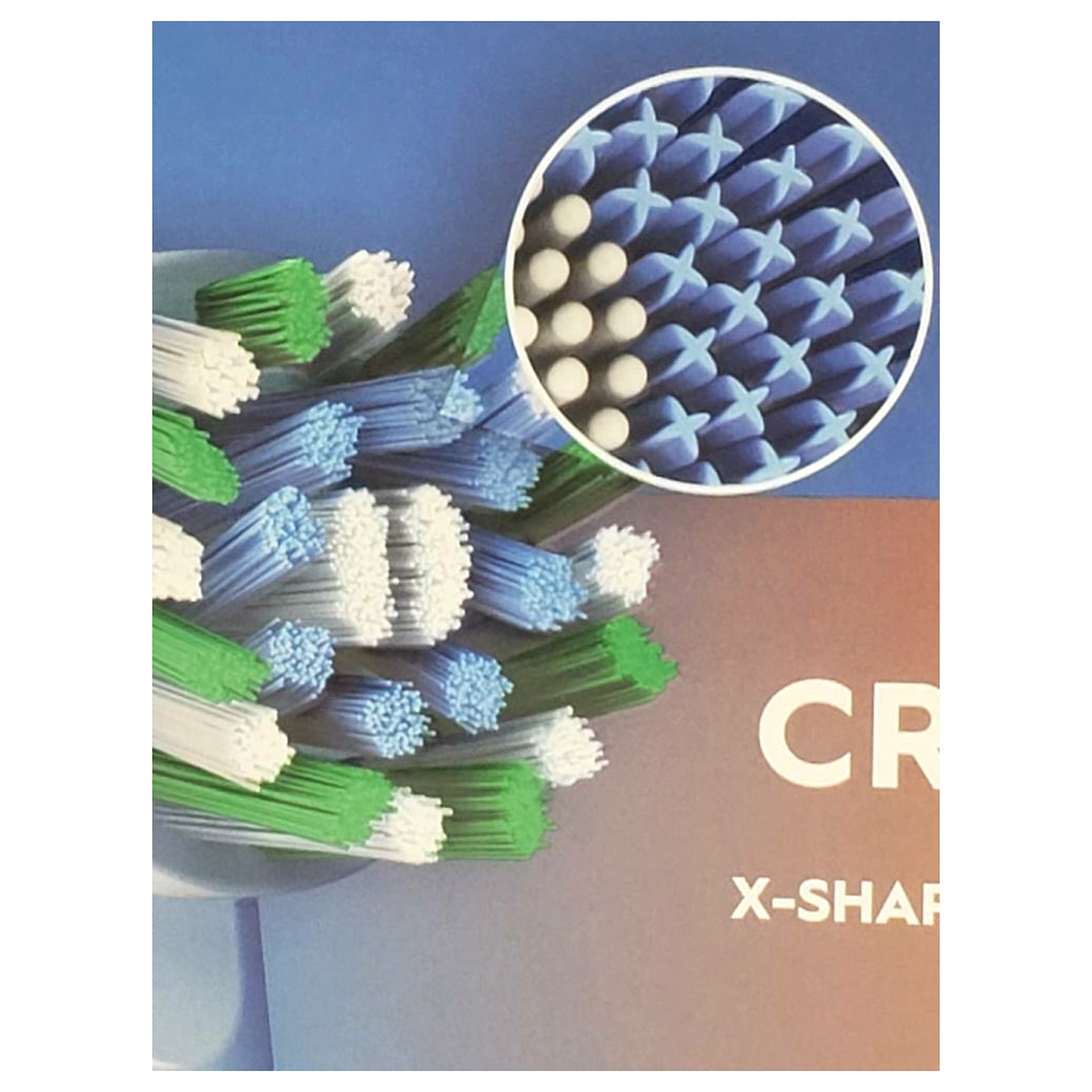 Oral-B CrossAction X Replacement Brush Heads, 10 Count, 16° Angled