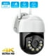 thumbnail image 1 of ANBIUX-cámara de vigilancia inalámbrica para exteriores, videocámara de seguridad IP de 8MP, 4K, PTZ, Wifi, HD, 5MP, H.265, 1080P, IA, seguimiento de detección humana, CCTV, 1 of 3