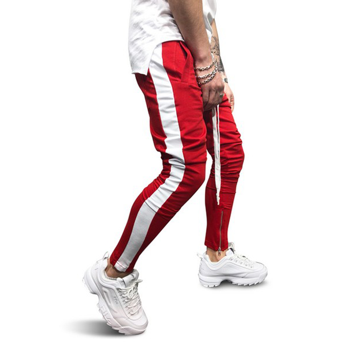 Calsunbaby Mens Jogger Gym Workout 