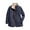Dark blue, variant on Women's Outerwear, Plus Size Women's Winter Quilted Jackets Long Sleeve Button Down Puffer Jacket Lightweight Padded Outerwear Coats Plus Size Fall Jackets for Women Black M