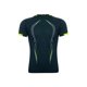 thumbnail image 2 of Camiseta deportiva informal Sunloudy para hombre, camisetas deportivas de manga corta con cuello redondo y patrón de rayas para gimnasio de primavera y verano, ropa para hombre Sunloudy  moda, 2 of 10