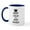 White/Navy Inside, variant on CafePress - Keep Calm Jazz Hands Mug - 11 oz Ceramic Mug - Novelty Coffee Tea Cup