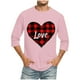 thumbnail image 1 of Blusas y camisas de manga larga con cuello redondo para hombre, blusa informal con cuello redondo y manga corta, blusa estampada de poliéster para hombre., 1 of 3