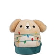 thumbnail image 3 of Little & Big Kids Squishmallows Stevon the Dog Green slipper, 3 of 6