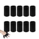 thumbnail image 1 of 10 protectores de dedos negros para aliviar el dolor, artritis, gatillo, baloncesto, béisbol, protector de compresión, 1 of 5
