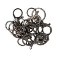 thumbnail image 3 of 2x10set 65mm Broche De Langosta Grande Clip De Gatillo Cadenas De Dividido Hematita Negro Zulema broche de langosta, 3 of 6