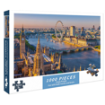 thumbnail image 1 of Jigsaw Puzzles for Adults Kids 1000 Pieces, Large Puzzle Family Game Adult Decompression Child Education Gift for DIY Intellective Educational Game, Gift, 1 of 2