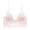 Pink, variant on Bras for Women Bra Women Back Underwear French Open Back U Shaped Wirefree Summer Lightweight Thin Comfort Smoothing Convenience Green M