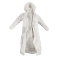 thumbnail image 4 of Abrigo tipo gabardina a escala 1/12, modelo para figura de acción, ropa, accesorios, decoración, elegante abrigo cortavientos para figura de acción de Blanco, 4 of 9