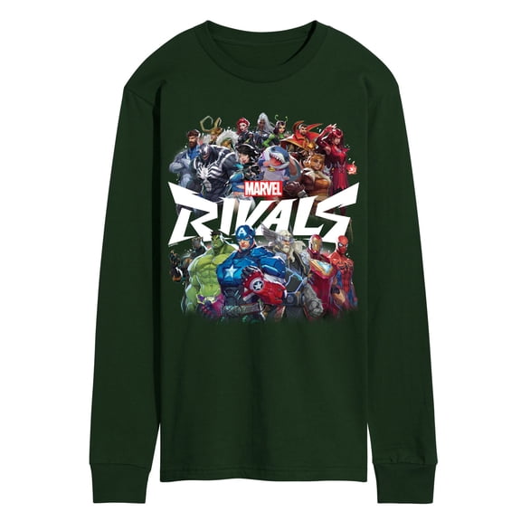 Marvel - Rivals Collage - Men's Long Sleeve Graphic T-Shirt