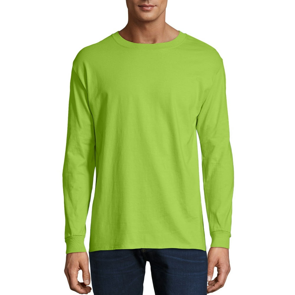 Hanes Hanes Men's and Big Men's Premium BeefyT Long Sleeve TShirt
