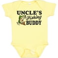 thumbnail image 3 of Inktastic Uncle's Fishing Buddy Boys Baby Bodysuit, 3 of 5