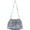 Silver, variant on Women's Hobo Bag Acrylic Shoulder Bag Beaded Woven Handbag Dress Purse Unique Fashion Totes Satchels